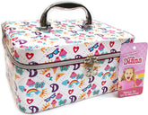 Love Diana Deluxe Train Creative Make - Up Carrying Case 918494 - Colorland Toys